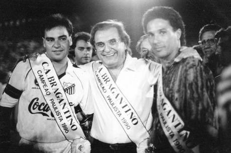 Nei Pandolfo, enquanto atleta, nos tempos de Bragantino