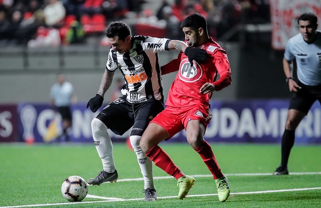 O Atlético-MG fez uma partida ruim e foi derrotado pelo Unión La Calera