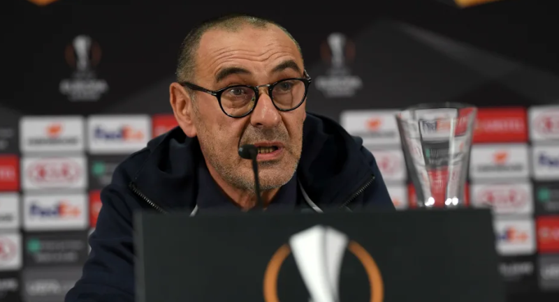 Especulado na Juventus, Sarri diz que decidirá futuro no Chelsea após Liga Europa