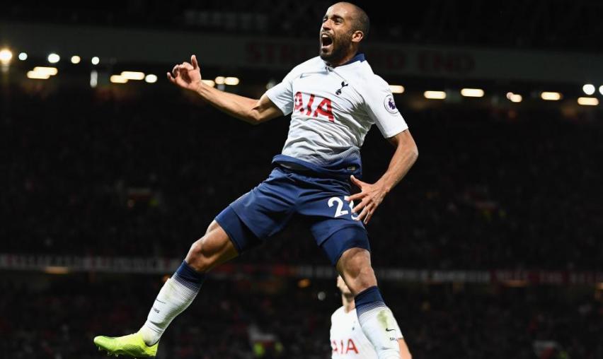 Lucas é um dos destaques do Tottenham