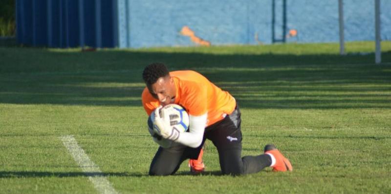 Jordi, goleiro do CSA - Foto: Augusto Oliveira/Rcortez/CSA