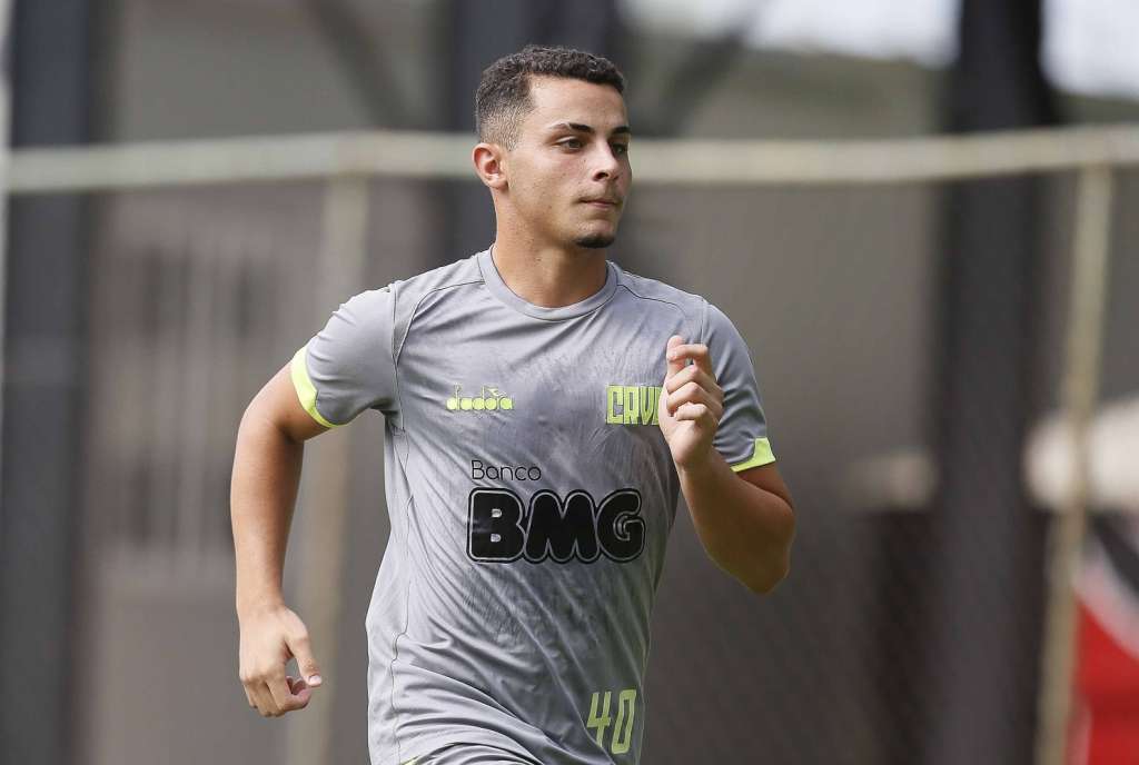 Bruno Gomes durante o treino físico desta quarta-feira. (Foto: Rafael Ribeiro/Vasco)