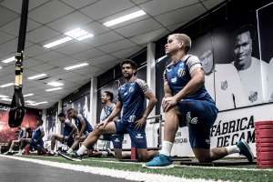 Kaio Jorge sonha com 1º gol no Santos e se anima com possível chegada de Uribe