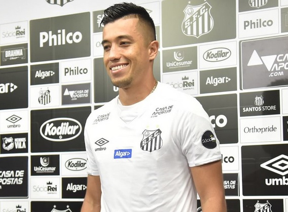 Ex-Flamengo se diz feliz com ida ao Santos: “Time brasileiro mais conhecido no mundo”