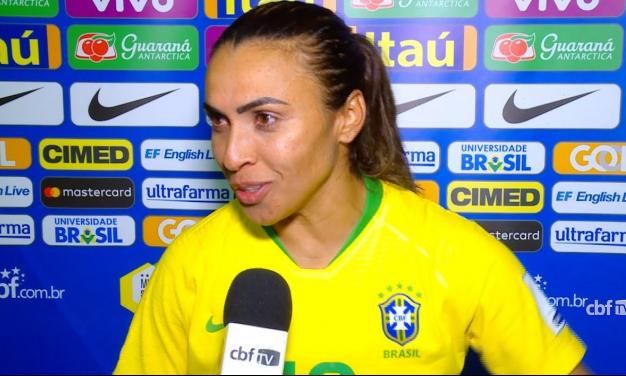 Marta é esperança de gols na Seleção Brasileira