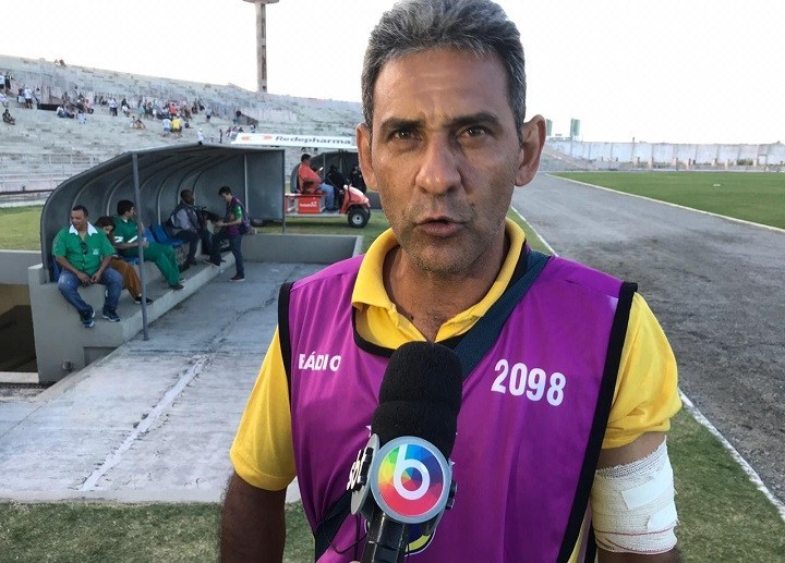 Série C: Em jogo que valia a liderança, cão da PM morde repórter na Paraíba