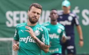 Lucas Lima comemora novas chances e confiança de Felipão no Palmeiras