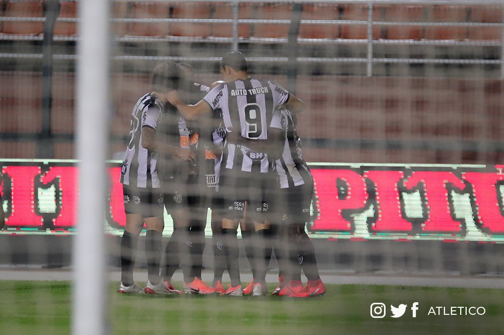 Copa do Brasil: Jogadores do Atlético-MG comemoram ‘vitória gigante’ contra Santos
