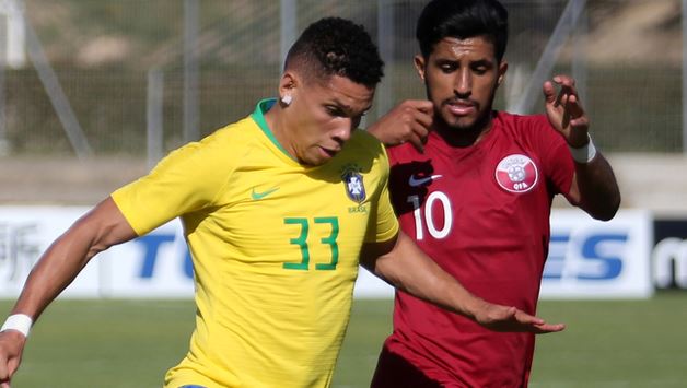Brasil goleia Catar e está nas semifinais do Torneio de Toulon