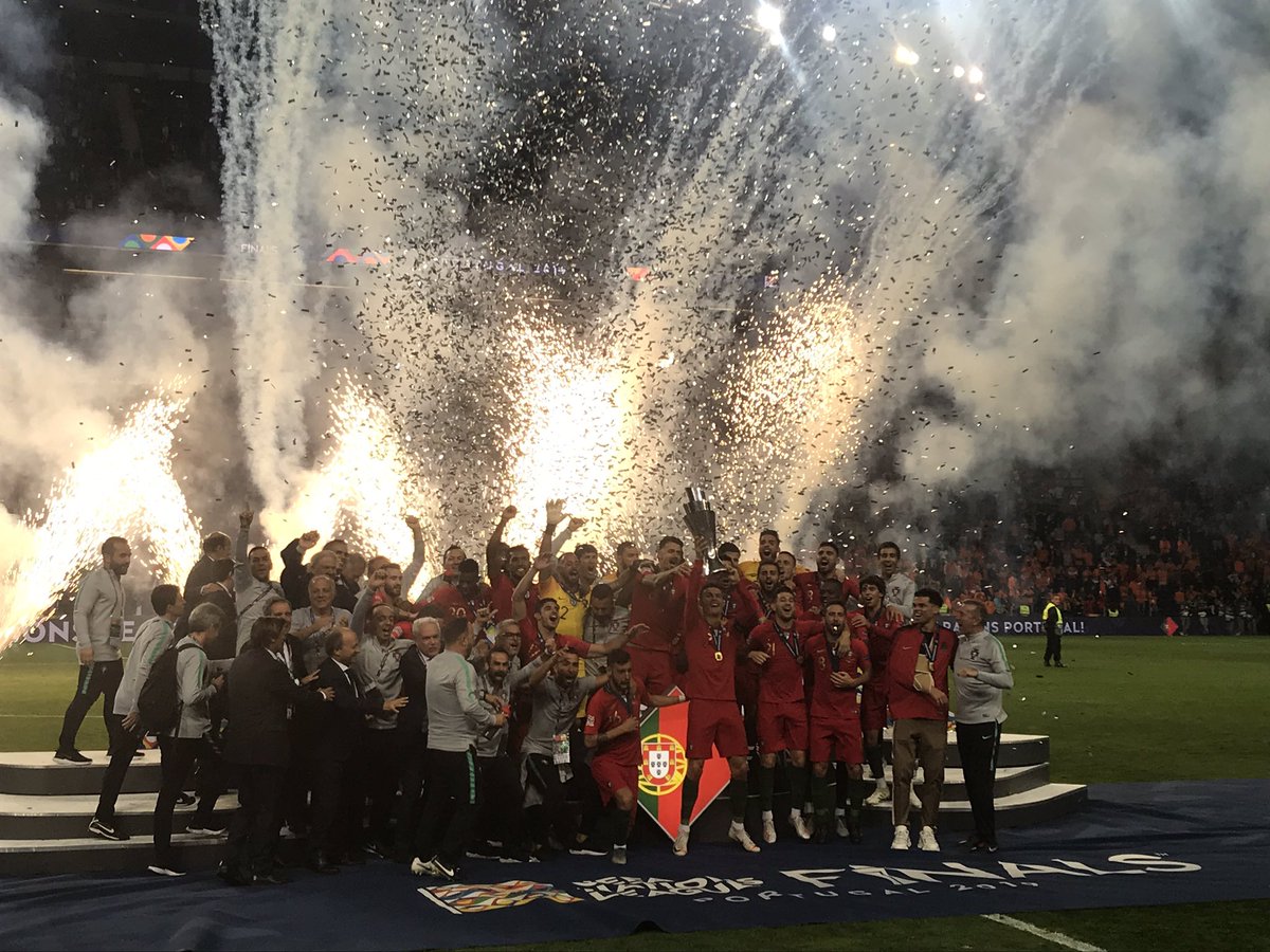 LIGA DAS NAÇÕES: Portugal bate Holanda e ganha 2ª taça europeia em 3 anos