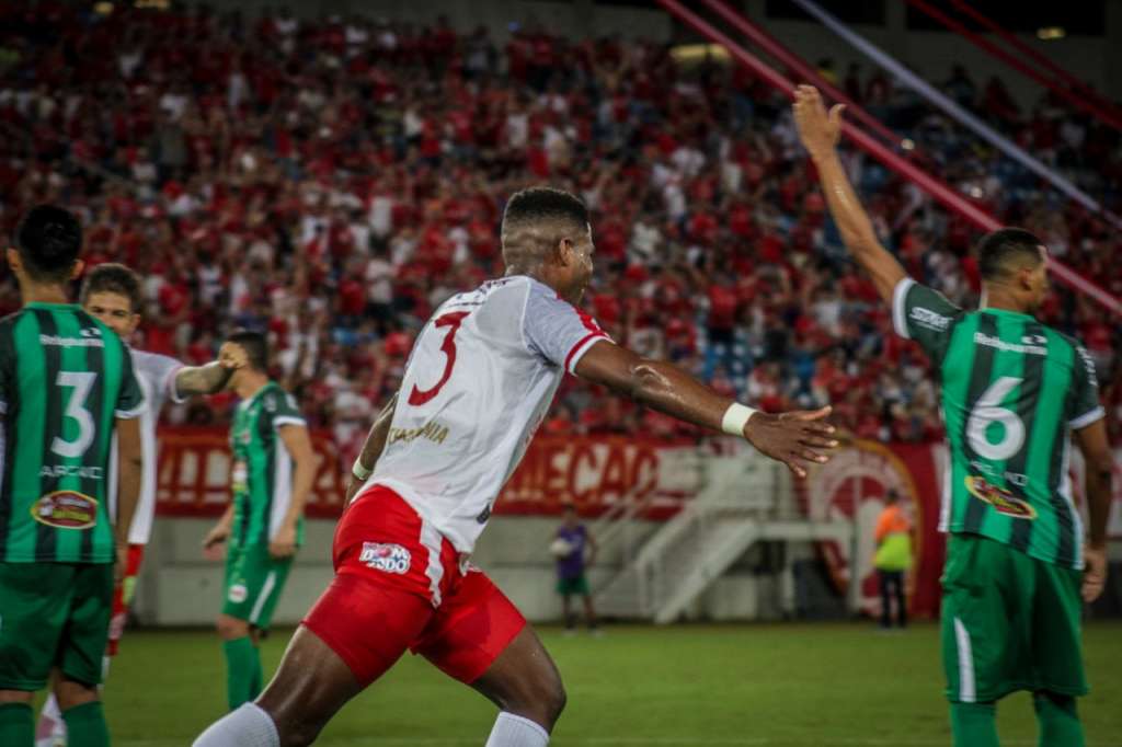 América-RN massacra Serrano-PB e está classificado na Série D (Foto: Lucas Mota/Divulgação/América-RN) - Lucas Mota/Divulgação/América-RN