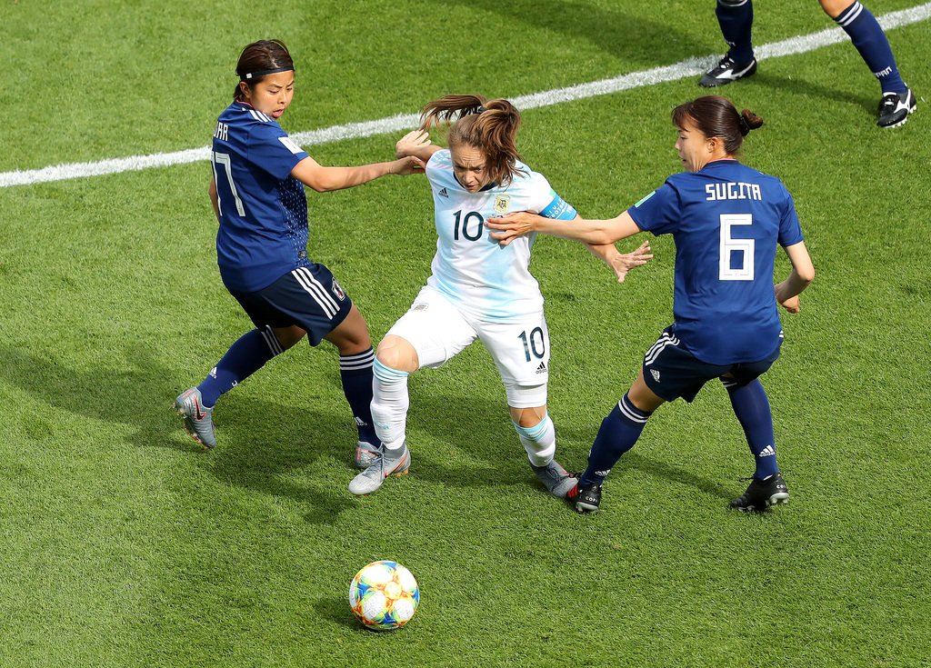 MUNDIAL FEMININO: Argentina empata com Japão e marca primeiro ponto na história