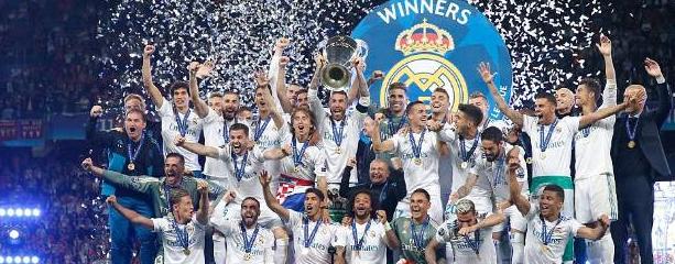 Real Madrid conquistou Liga dos Campeões de 2017/18