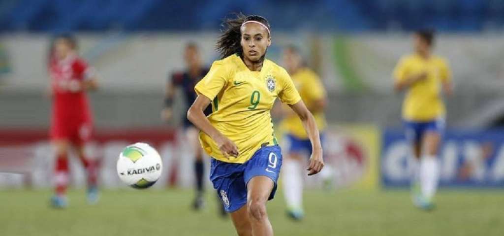 Andressa Alves comemora retorno de Marta à seleção feminina (Foto: Divulgação/CBF)
