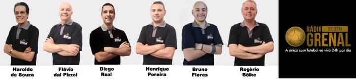 A Rádio Grenal também transmite o Inter nesta quarta-feira - Divulgação