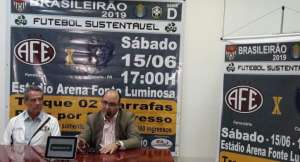 Série D: Ferroviária-SP confirma Futebol Sustentável para duelo diante do Cianorte-PR