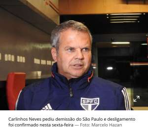 Preparador físico Carlinhos Neves pede demissão e anuncia saída do São Paulo