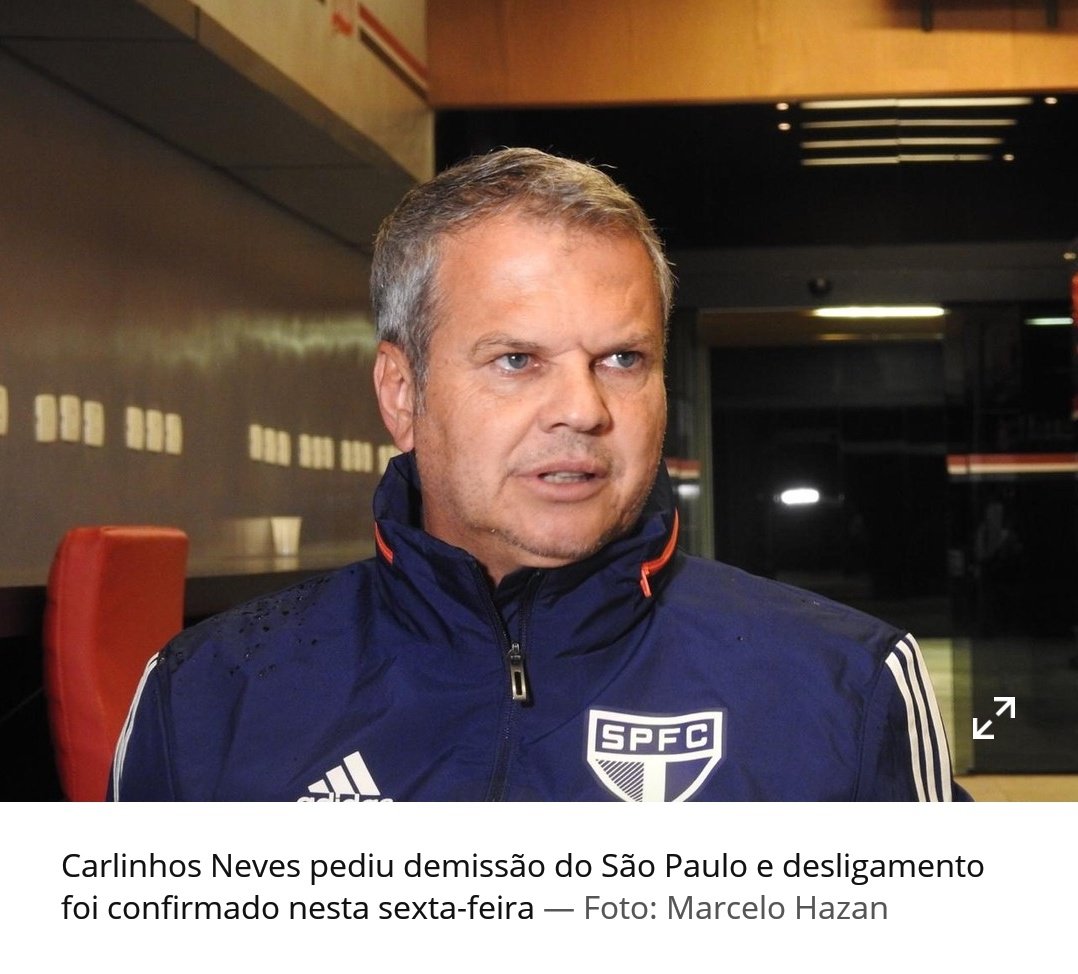 Preparador físico Carlinhos Neves pede demissão e anuncia saída do São Paulo