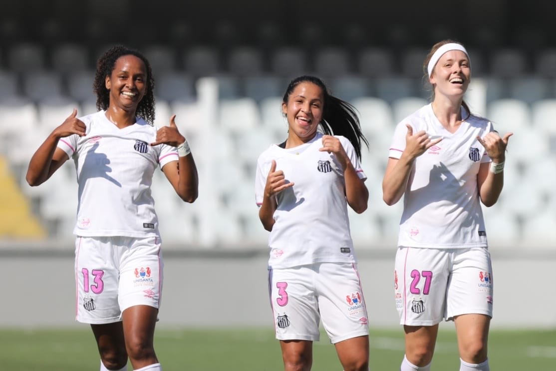 PAULISTA FEMININO: Primeira fase chega ao fim com goleadas de Santos e Corinthians