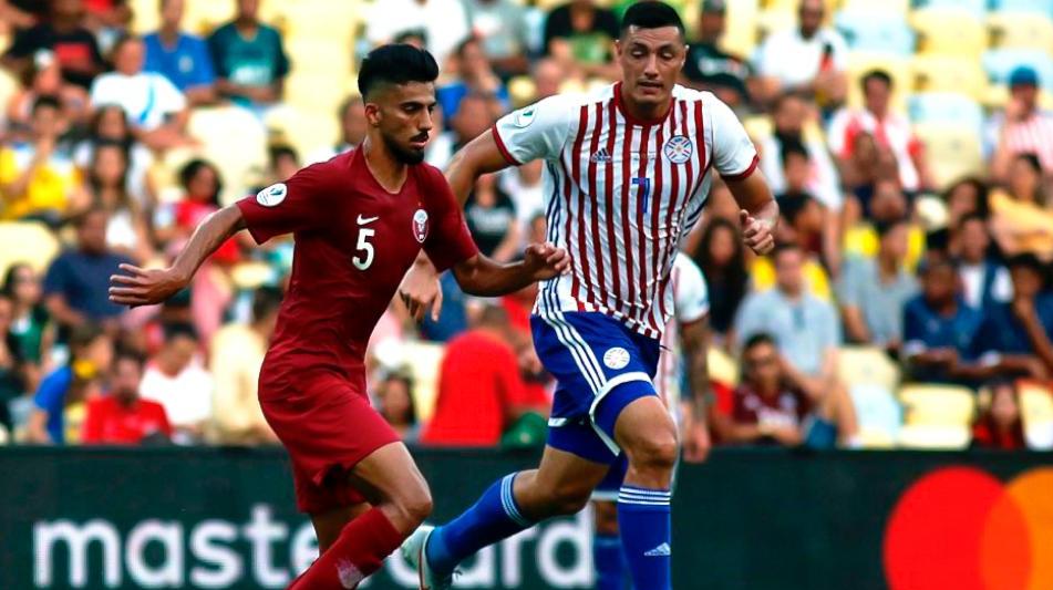 COPA AMÉRICA: Paraguai abre 2 a 0, mas cede empate ao Catar no Maracanã
