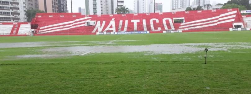 Gramado dos Aflitos impraticável