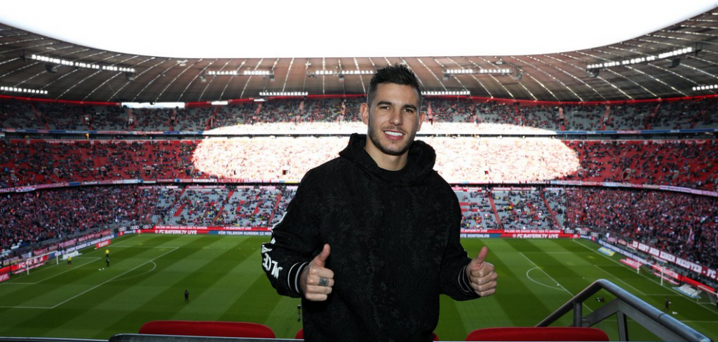 Lucas Hernandéz é reforço do Bayern para a nova temporada. (Foto: Divulgação/FC Bayern)