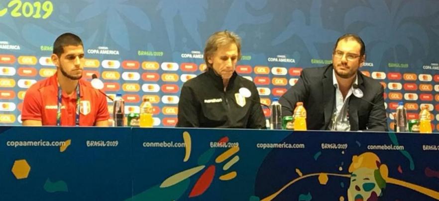 Gareca analisou a vitória do Peru