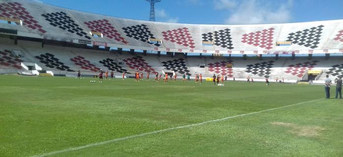 Arruda será o palco do jogo deste sábado. (Foto: Reprodução/Twitter)