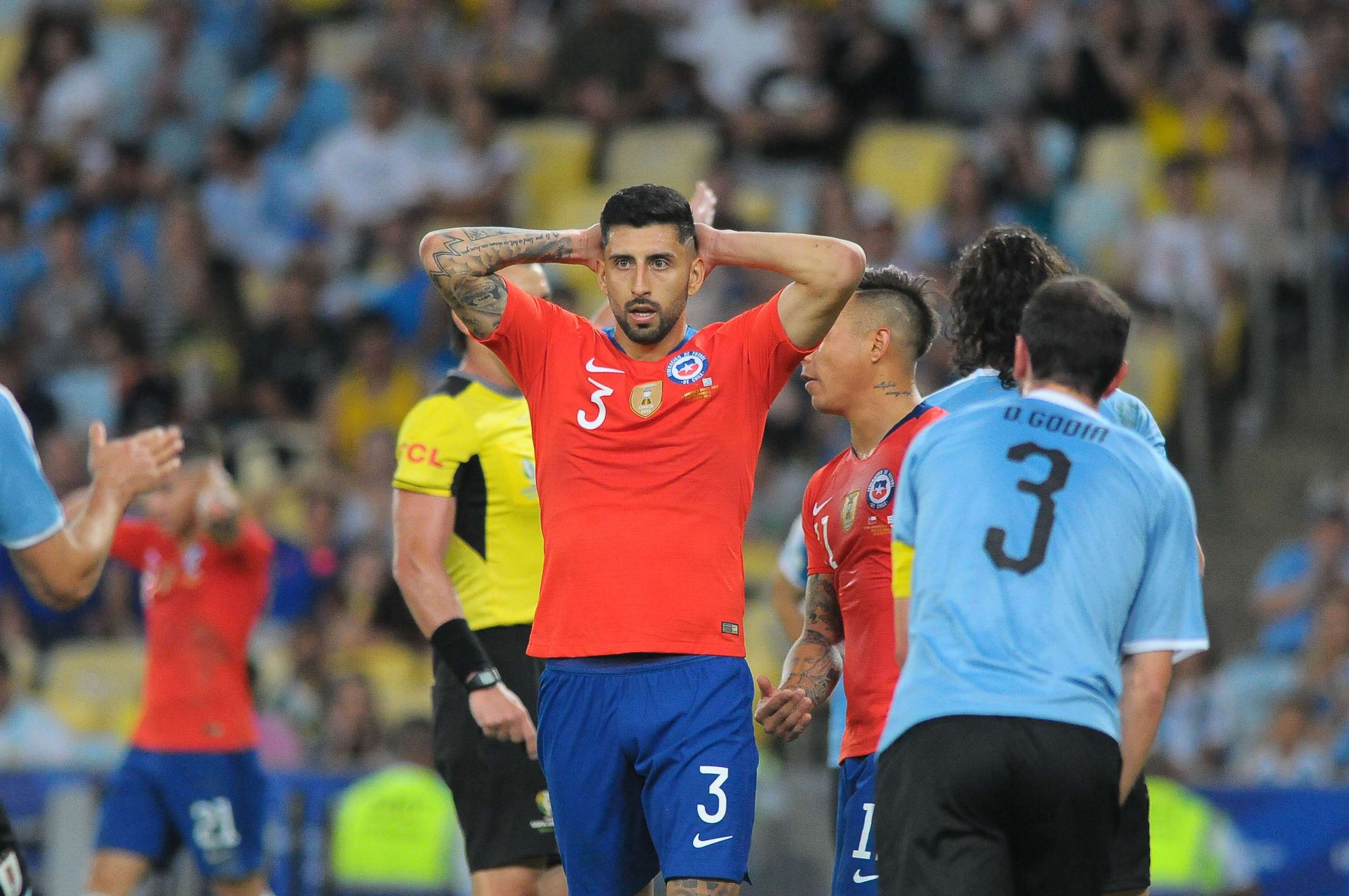 COPA AMÉRICA: Uruguai bate o Chile e avança em primeiro no Grupo C