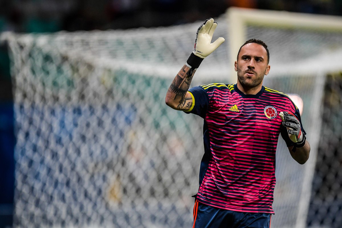 Copa América: Ospina volta da Colômbia, se reapresenta e deve jogar contra o Chile
