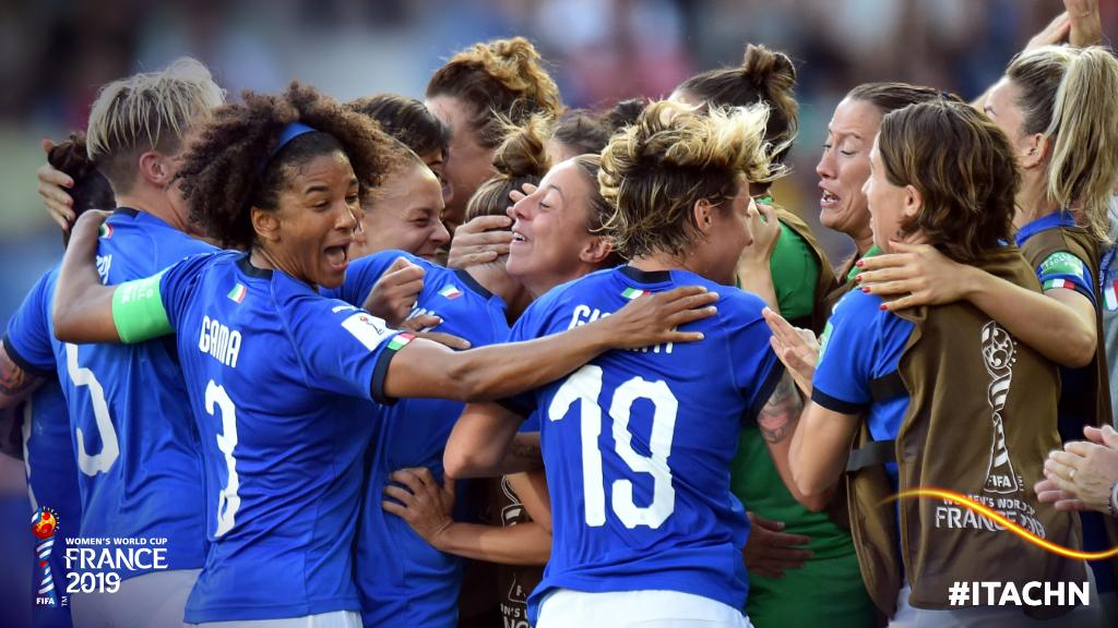 COPA DO MUNDO FEMININA: Itália derrota a China por 2 a 0 e se classifica às quartas