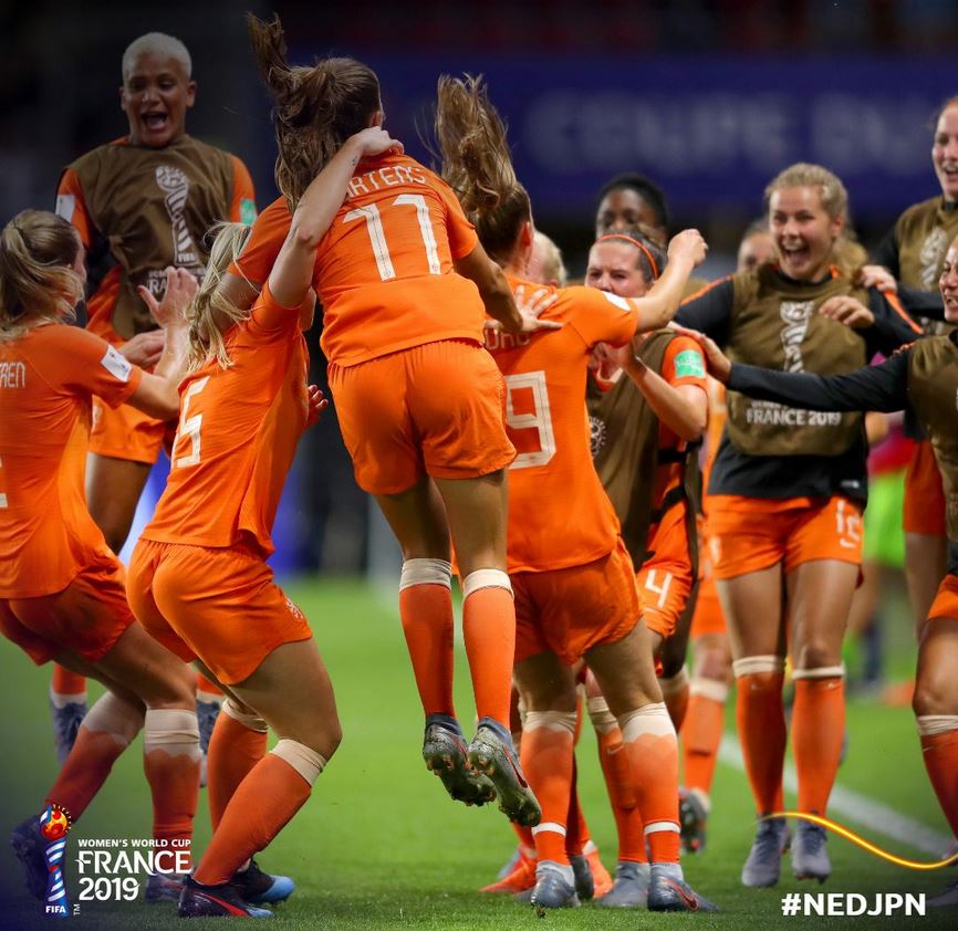 MUNDIAL FEMININO: Holanda bate Japão e confirma supremacia europeia