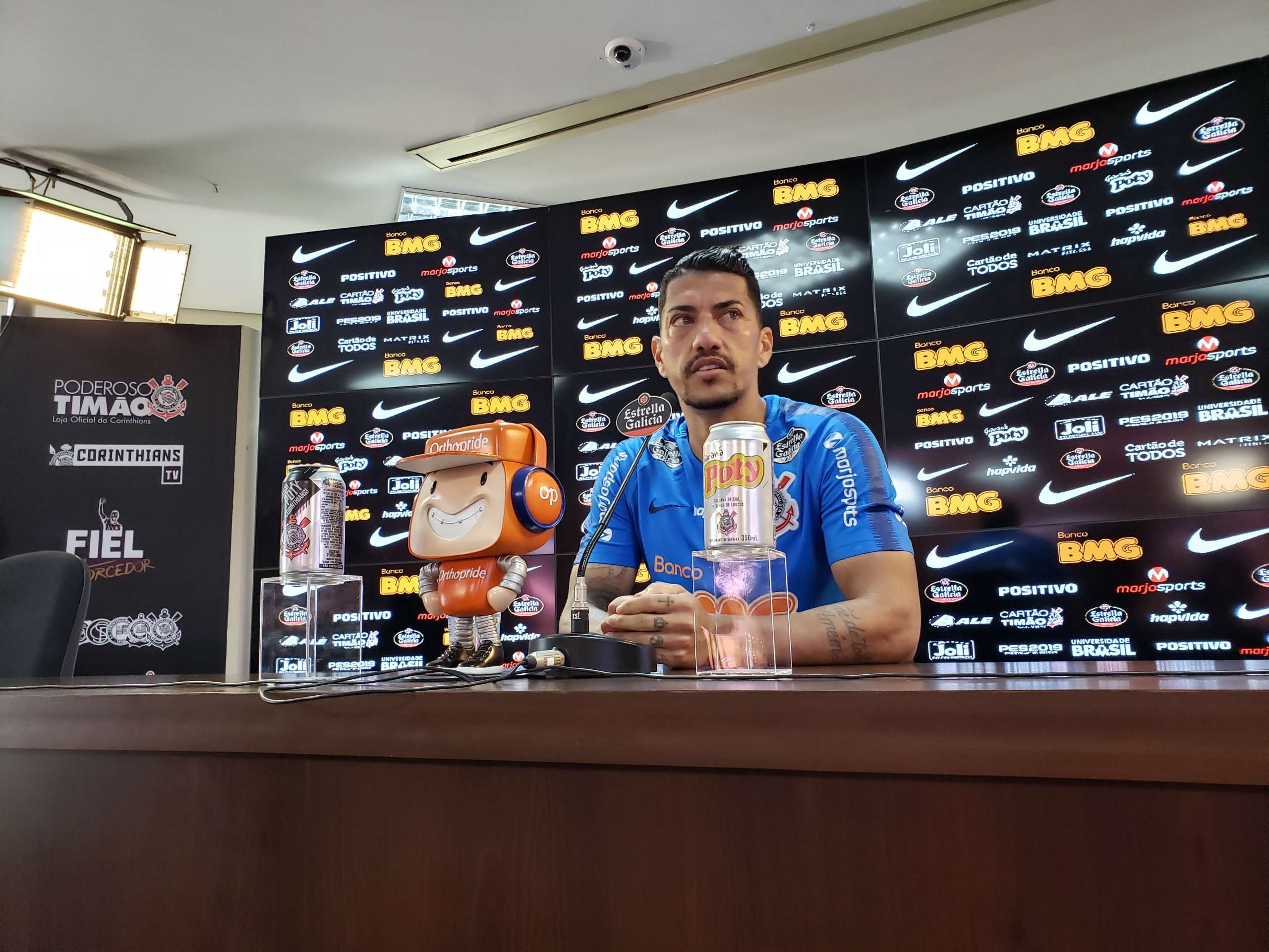 Ralf festeja grande sequência de jogos no ano e contrato renovado com Corinthians