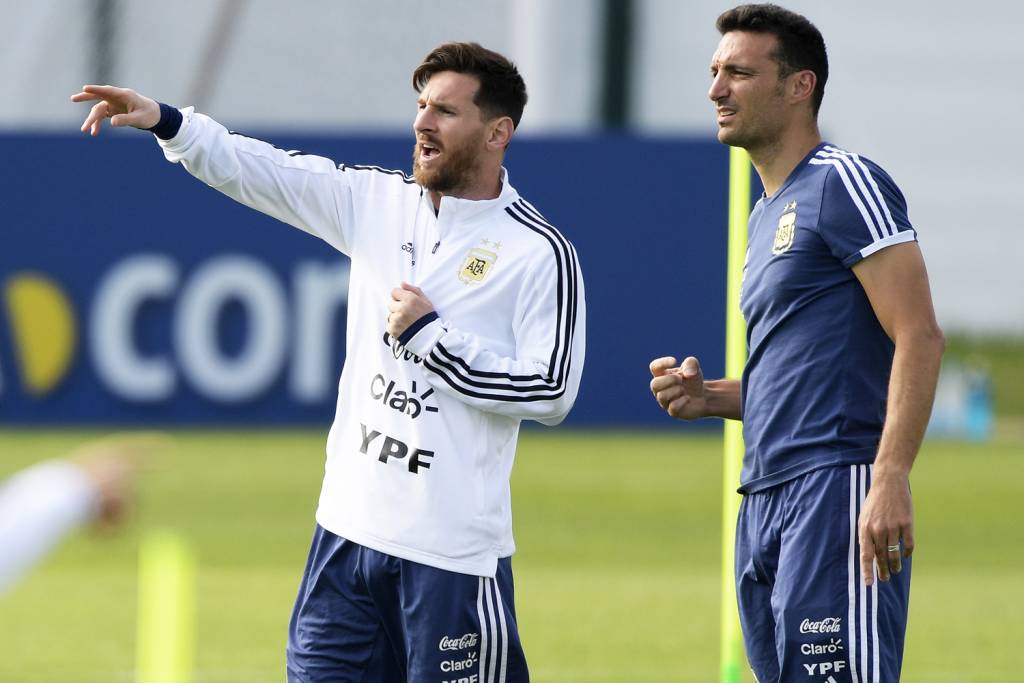 Copa América: Técnico da Argentina testa três alterações para duelo com a Venezuela