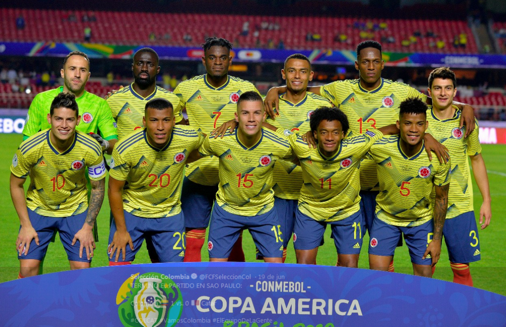 Titulares da Colômbia retornam para jogo decisivo do mata-mata. (Foto: Divulgação/Colômbia)