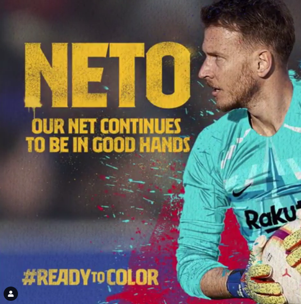 Após ceder Cillessen, Barcelona contrata goleiro brasileiro Neto