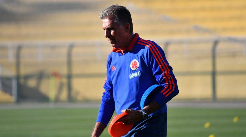 Treinador português comanda a Colômbia. (Foto: Divulgação/Colômbia)