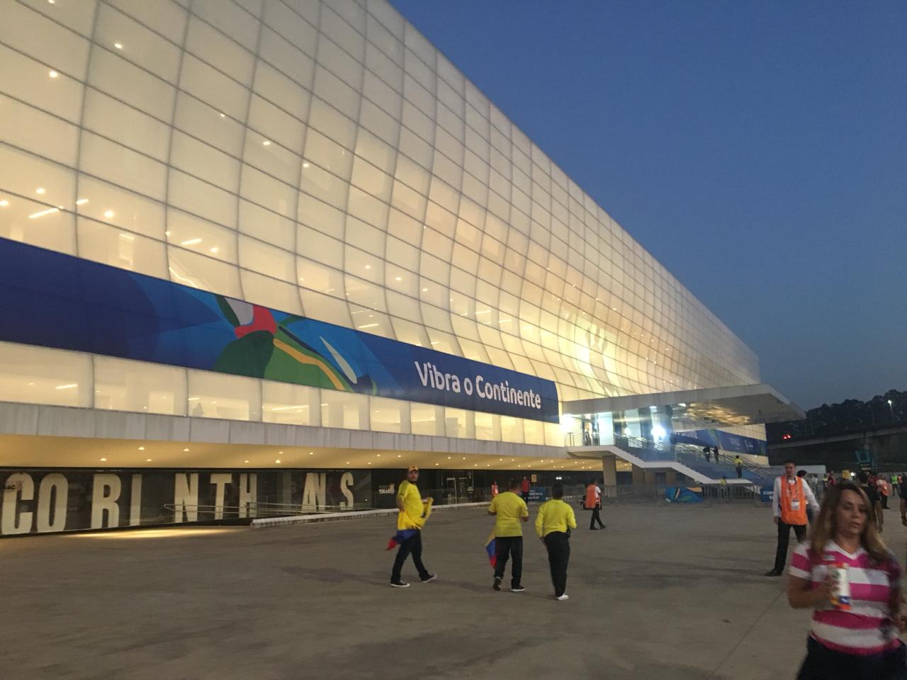 Copa América: Por conta de trânsito, duelo entre Colômbia e Chile atrasa 20 minutos