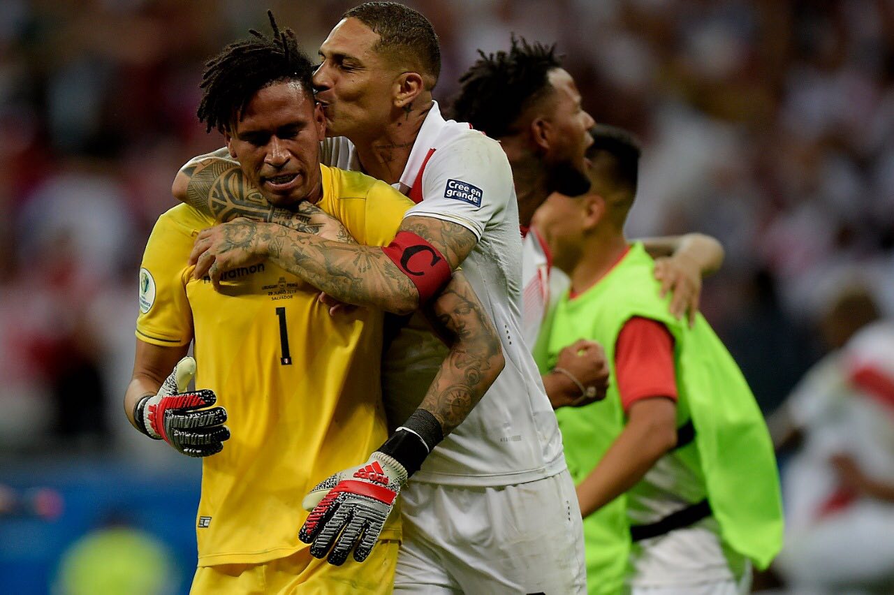 Gareca elogia goleiro Gallese e se diz confiante com vaga à final da Copa América