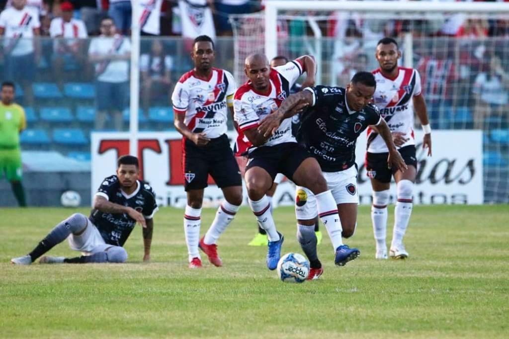 Ferroviário e Botafogo empataram pela Série C. (Foto: Ronaldo Oliveira / Agência Artilheiro)