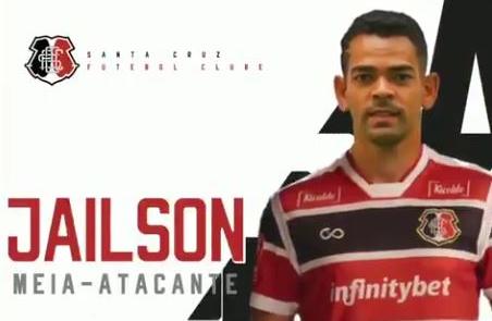 Jailson é novo reforço do Santa Cruz
