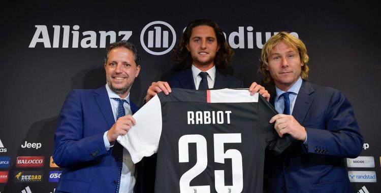 Rabiot, reforço da Juventus - Foto: Divulgação / Twitter / @juventusfc