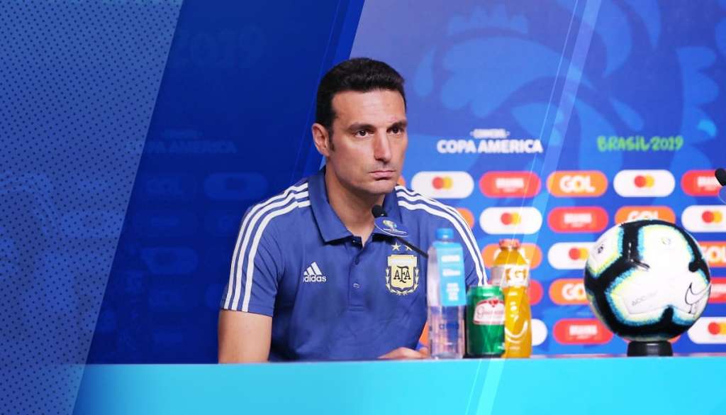 Scaloni promete Argentina com força máxima na disputa do 3º lugar da Copa América