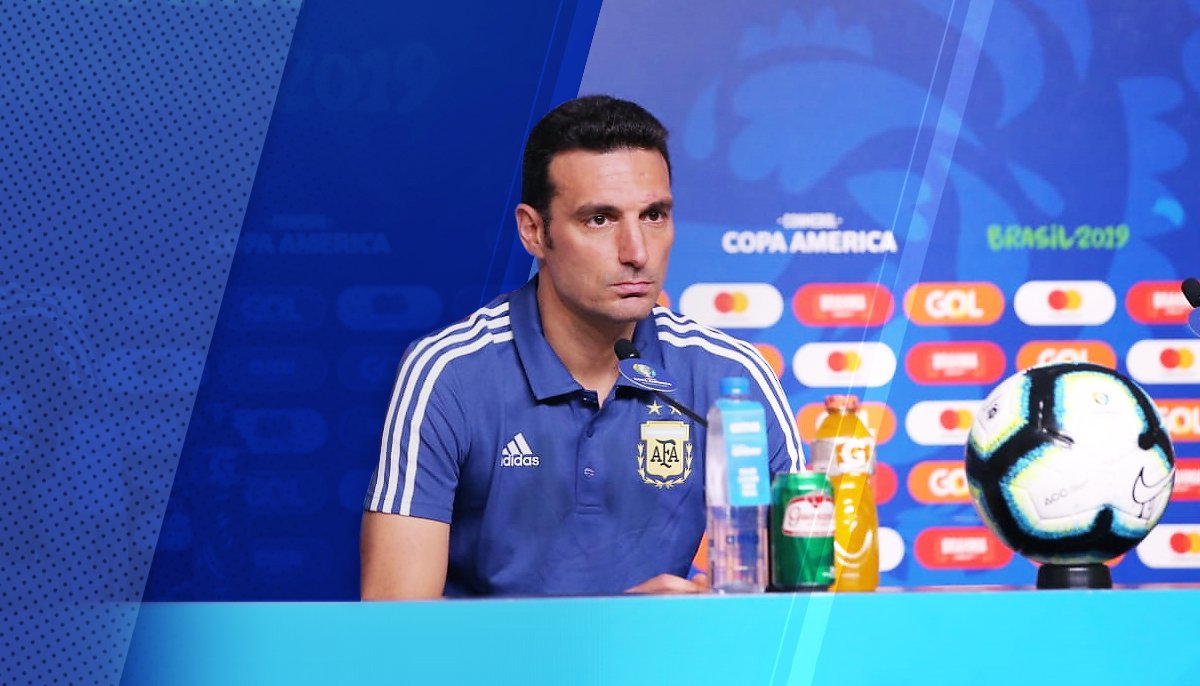 Scaloni promete Argentina com força máxima na disputa do 3º lugar da Copa América