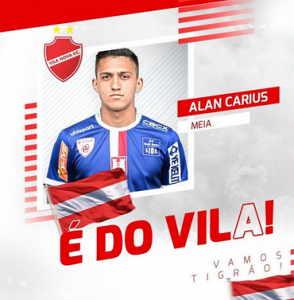 Série B: Vila Nova contrata meia campeão da Copinha pelo Flamengo em 2016
