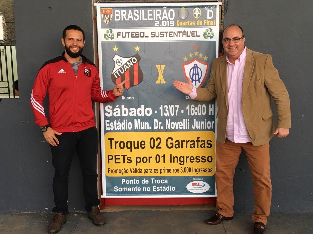 Ituano vai contar com o apoio do Programa Futebol Sustentável na Série D