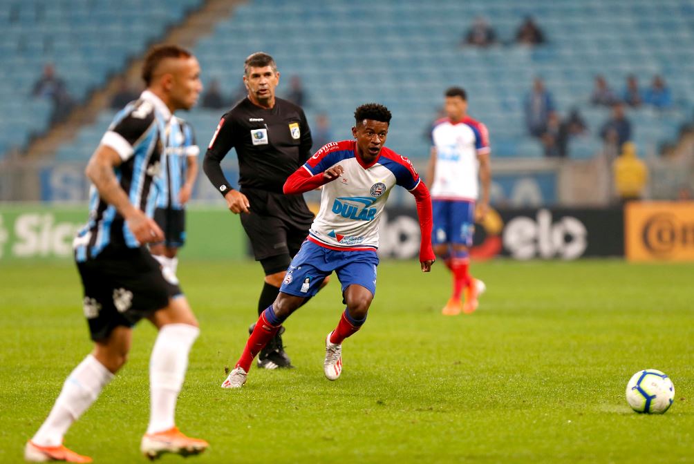 A partida desta quarta-feira pode ter marcado a despedida de Everton do Grêmio