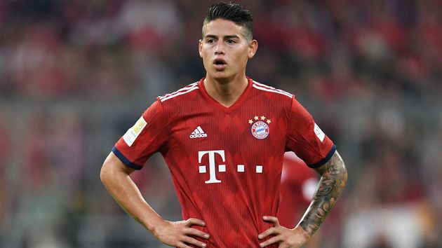 ‘James quer o Napoli, mas o Real está pedindo muito’, reclama De Laurentiis