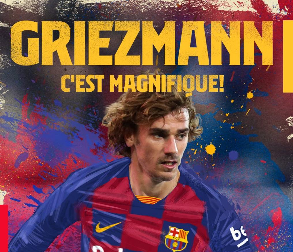 Barcelona paga multa de R$ 505 milhões e tira meia-atacante do Atlético de Madrid