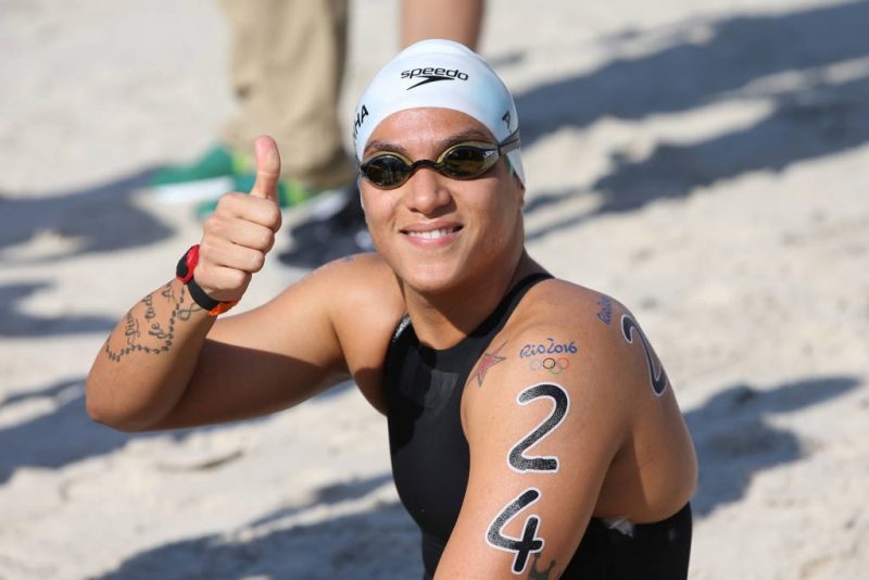 Ana Marcela é 5ª na maratona aquática de 10km no Mundial e vai à Olimpíada